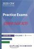 Sách CFA Level 3 2020 Schweser Practice Exam (Volume 1 & Volume 2)
